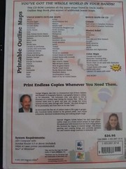 Uncle Josh’s Maps and Timeline supplements, Atlases and CD-ROMS