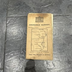 Ordnance Survey One Inch Map 3rd Edition Torquay 1925 Reprint