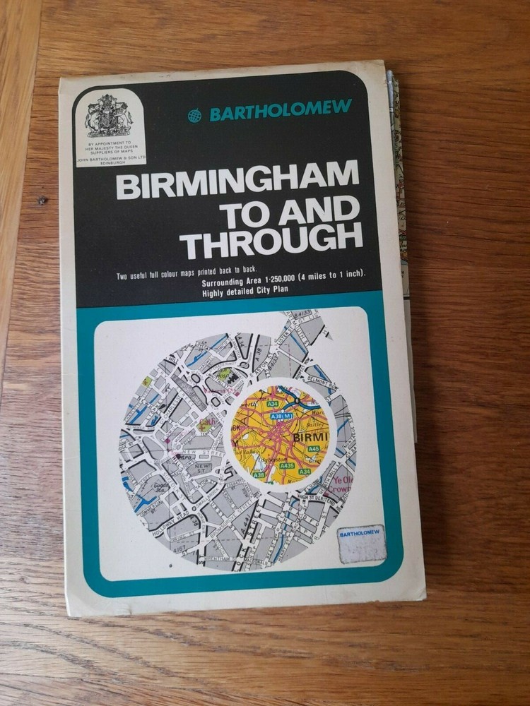 BARTHOLOMEW BIRMINGHAM TO AND THROUGH