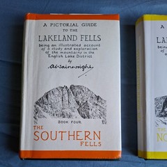 A Pictorial Guide to the Lakeland Fells Book 2x books north western & southern