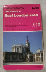 177 East London Area Landranger Ordnance Survey Map OS 1:50000