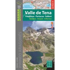 Valle de Tena – Panticosa – Partacua – Sallent. Hiking map & guide