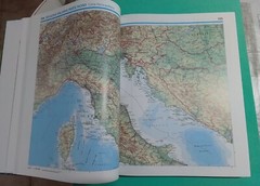 TOURING CLUB ITALIANO- ATLANTE GEOGRAFICO/STORICO MONDIALE 2 VOLUMI CON CUSTODIA