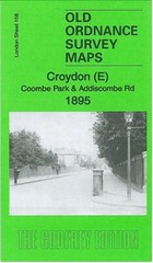 Croydon (East), Coombe Park & Addiscombe Road 1895 London Sheet 158