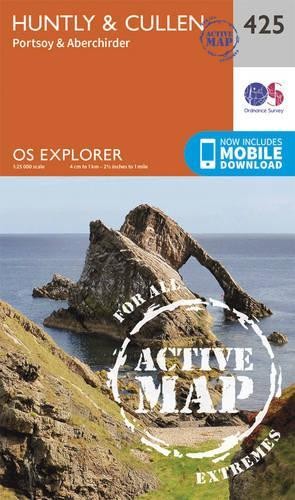 Huntly and Cullen (Map) OS Explorer Active Map