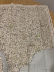 Ordnance Survey One Inch Map Sheet 176 Exeter 1960 Seventh Series OS Devon