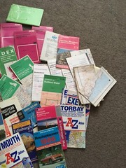 Vintage Map Bundle Collection Mixed Publishers Various Authors Job Lot
