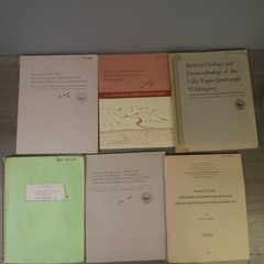 35 Geology Books Lot MAPS Mt St Helens Washington Cascades USGS