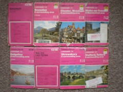 NORTH & MID WALES SNOWDON LANDRANGER OS ORDNANCE SURVEY MAPS JOB LOT BUNDLE SET