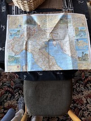 National Geographic June1970 Map Traveler’s Map of Italy Vintage Please See PICS