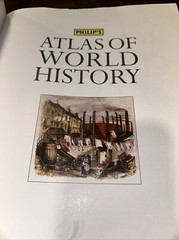 Philips Atlas of World History 2001 Edition made for Borders