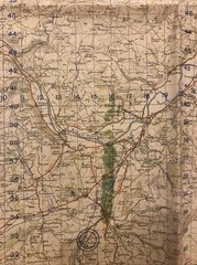 BRECON, Sheet 141, 1952 OS Ordnance Survey One Inch One Mile Map Seventh Series