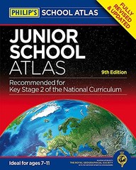 Philip’s Junior School Atlas 9th Edition (Philips School Atl… by Philip’s Maps