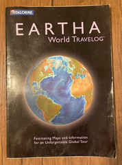 Eartha Travelog (Eartha World Travelog) Paperback By Delorme Atlas Good Cond