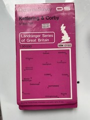 Ordnance Survey Landranger series 1:50000 1.25 to 1 mile you choose from list 2