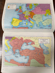 Rand McNally set of 2 1993 world atlas 1997 Historical Atlas