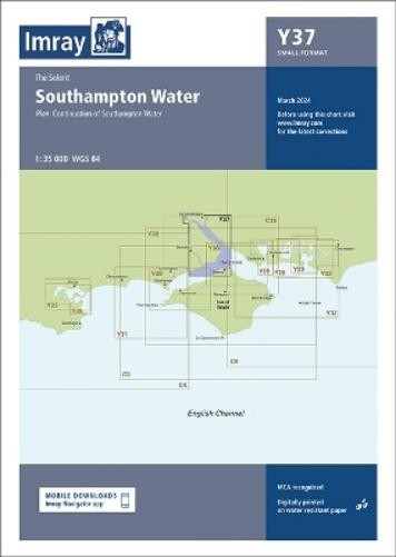 Imray Y Series Y37 Southampton Water (Small Format) (Map) Y Charts