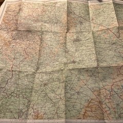 WARWICKSHIRE Bartholomew Revised Contoured Half In Map Sheet 19 Paper