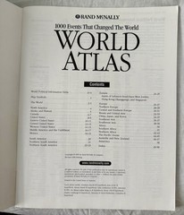 Rand Mcnally 1000 Events That Changed The World World Atlas 1995 Newsweek