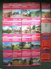 MIDLANDS LEICESTER OXON GLOS  LANDRANGER OS ORDNANCE SURVEY MAPS JOB LOT BUNDLE