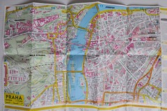 Foldout City Map of Prague • Freytag & Berndt • 2010 • Used