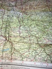 Vintage Bartholomew Surrey Half Inch Map Sheet 9 1964 On Cloth