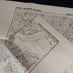 Post Office London Directory Street Plan 1961 Kelly’s Directories Maps + Folder