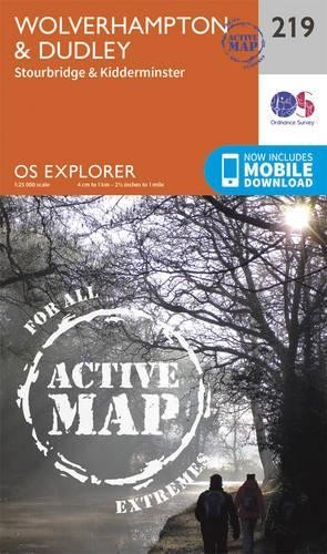 Wolverhampton and Dudley, Stourbridge and Kidderminster (Map)