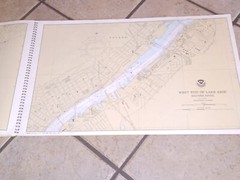 NOAA recreational chart 14846 West End of Lake Erie 6th edition BOAT YACHT MAPS