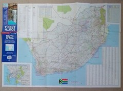 Globetrotter Travel Map: South Africa. Scale- 1: 2,400,000 (Tenth Edition, 2011)