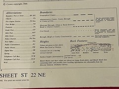 OS, 6 Inch to 1 Mile Map, sheet ST 22 NE,Somerset, Creech St Michael area, 1969