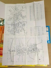 Job Lot 14 Maps Barnett’s, Dunlop Width of Road series, Geographia cloth & paper