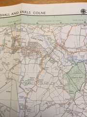 1988 Ordnance Survey Pathfinder Map 1076 TL 82 Coggeshall And Earls Colne