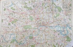 Bacon’s gem map of London and suburbs : G.W. Bacon & Co.