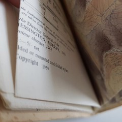 Ordinance Survey Map 1961 Ben Nevis Glen Coe Lorn fold-out Scotland Britan