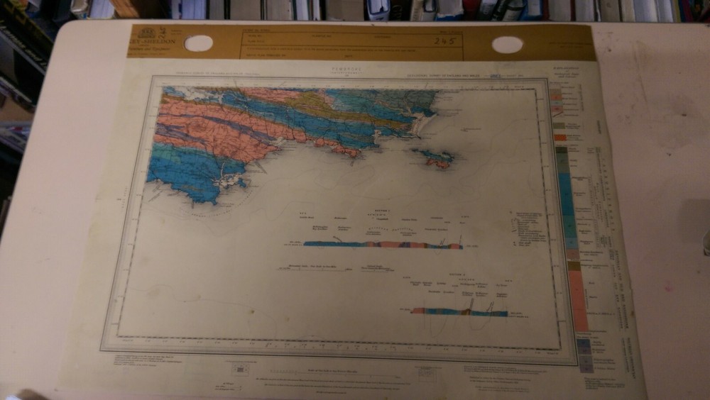 Geological Survey of England and Wales: 3rd Edition, Pembroke, 245