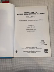 Inventory Of World Topographic Mapping Vol 1 Vol 2 Vol 3 Böhme (ex libris)