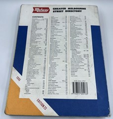 Melway Street Directory 1995 Edition 23 Greater Melbourne Used Melways Maps VIC