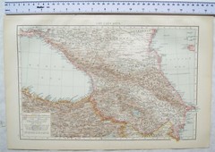 1895 The Times Plate 71 The Caucasus