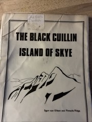 Map of The Black Cuillin, Isle of Skye by the Scottish Mountaineering Club