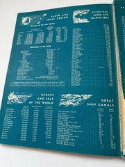 Hammond’s Family Reference World Atlas Vintage Maps Illustrations 1957