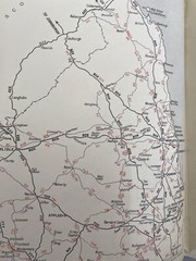 Road Book Of England & Wales Maps & Town Plans 1950 Hardcover Automotive