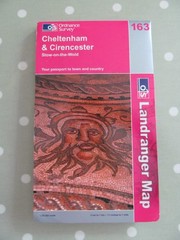 OS LANDRANGER MAP 163 CHELTENHAM & CIRENCESTER ORDNANCE SURVEY