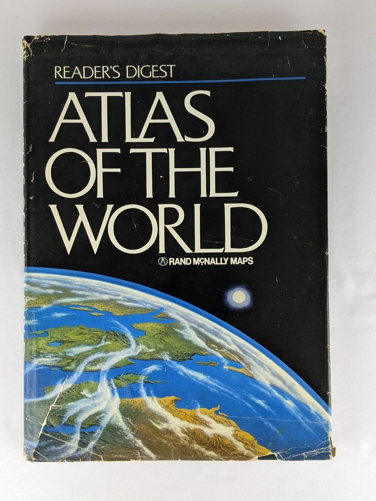 Reader’s Digest Atlas of the World by Reader’s Digest Editors (1987, Hardcover,