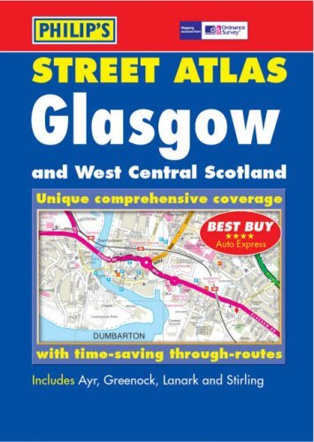 Philip’s Street Atlas Glasgow and West Central Scotland: Pocket: Pocket Editio,
