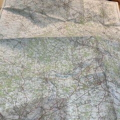 THE CHILTERNS Ordnance Survey Map 1959 Sheet 165 Seventh Series Henley on Thames