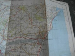 Ordnance Survey 1 Inch Map of Torquay& Environs , scale 1 Inch to 1 Statute Mile