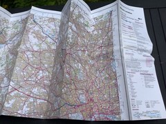 OS Ordnance Survey Landranger Map 176 West London area – 1990