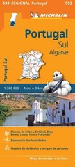 Michelin Portugal Sud – Algrave – Michelin Regional Map 593 (Map)