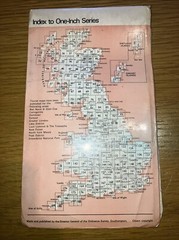 Vintage Ordnance Survey One Inch Pickering 1970 Map 92